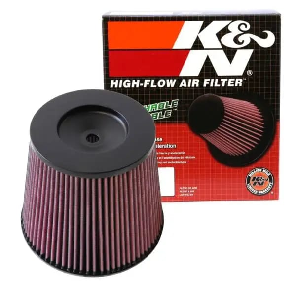 K&N Universal Round Tapered Filter 6in Flange ID x 9in Base OD x 6.625in Top OD x 7.5in Height thumbnail 11