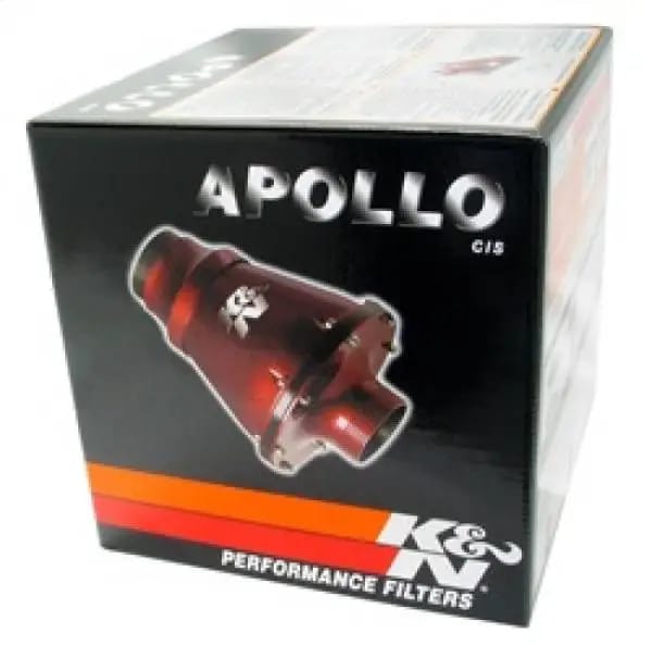 K&N Universal Apollo Black Cold Air Intake - 70mm OD FLG PP thumbnail 7