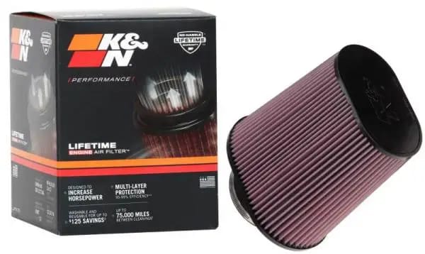 K&N Universal Tapered Filter 4-1/2in Flange, 6-1/4in x 9-1/4in Base, 7in x 4.5in Top, 10in Height thumbnail 3