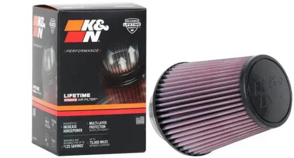 K&N Universal Clamp-On Air Filter 4in FLG / 6-1/2in B / 4-1/2in T / 7in H thumbnail 3