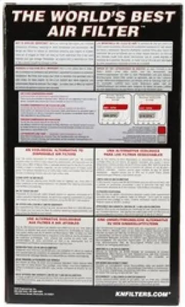 K&N Universal Clamp-On Air Filter 3-1/2in FLG / 6in B / 4-1/2in T / 9in H thumbnail 3
