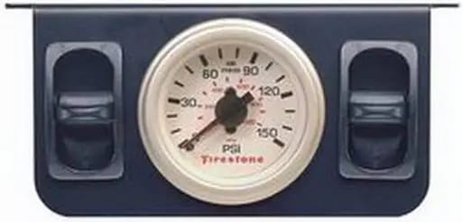 Firestone Air Adjustable Leveling Electric Control Panel w/Dual Gauge 0-150psi - White (WR17602260)