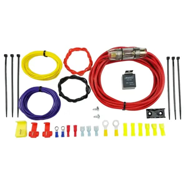 Kleinn 10 Gauge Compressor Wiring Kit/ 40A Relay/ 26 ft w/ AGU Fuse Holder thumbnail 2