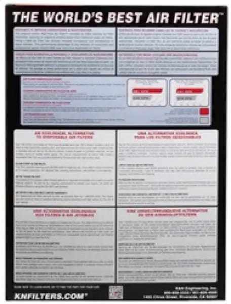 K&N Replacement Panel Air Filter for 13-14 Dodge Ram 2500/3500/4500/5500 6.7L L6 Diesel thumbnail 6