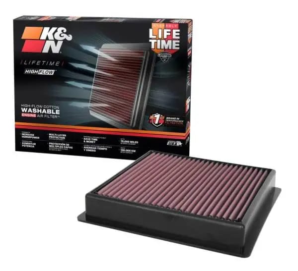 K&N 20-21 Ford F250/F350 Super Duty 6.2/6.7/7.3L V8 Replacement Air Filter thumbnail 3