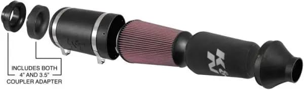 K&N Universal Off-Road Air Intake (Replaces 85-6853) thumbnail 9
