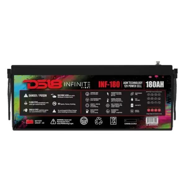 DS18 5000 Watts 180 AH Infinite AGM Power Cell Battery thumbnail 6
