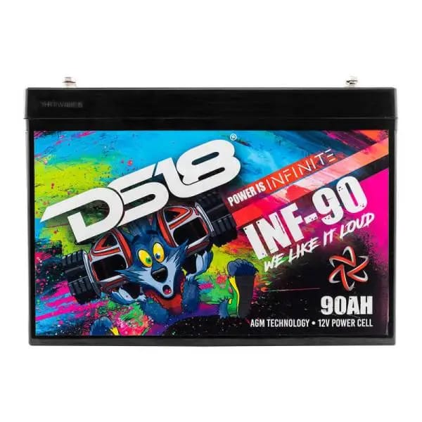 DS18 2500 Watts 90 AH Infinite AGM Power Cell Battery thumbnail 2