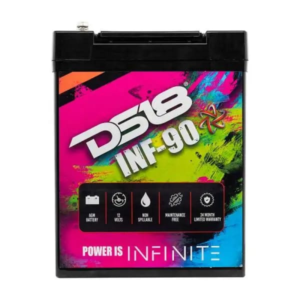 DS18 2500 Watts 90 AH Infinite AGM Power Cell Battery thumbnail 4