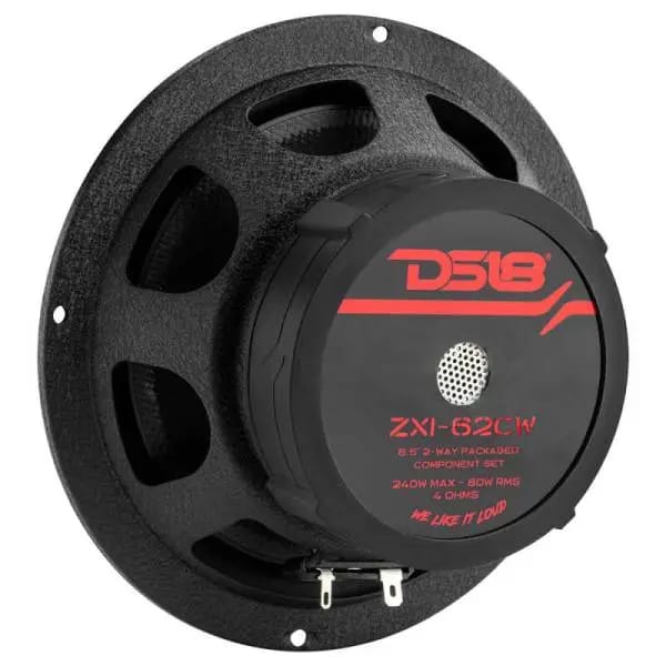 DS18 6.5in 80 Watts RMS 4 ohm 2-Way Component Speaker w/ Kevlar Cones thumbnail 4