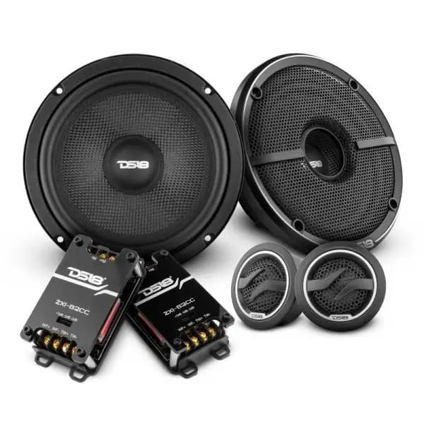 DS18 6.5in 80 Watts RMS 4 ohm 2-Way Component Speaker w/ Kevlar Cones thumbnail 2