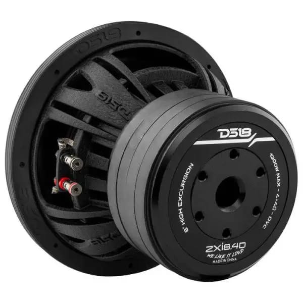 DS18 8in 600 Watts RMS 4 ohm DVC High Excursion Subwoofer thumbnail 2