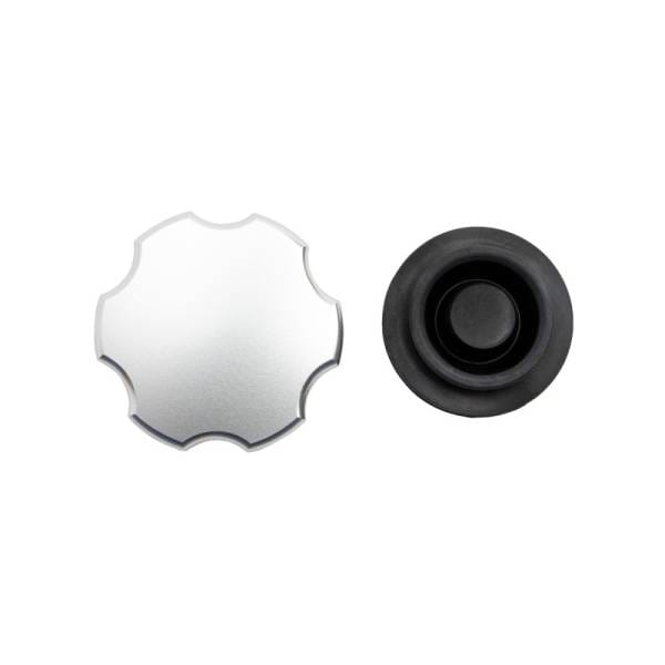 Wehrli 99-24 GM 1500/2500/3500 Billet Aluminum Brake Master Cylinder Cap - Clear Anodized