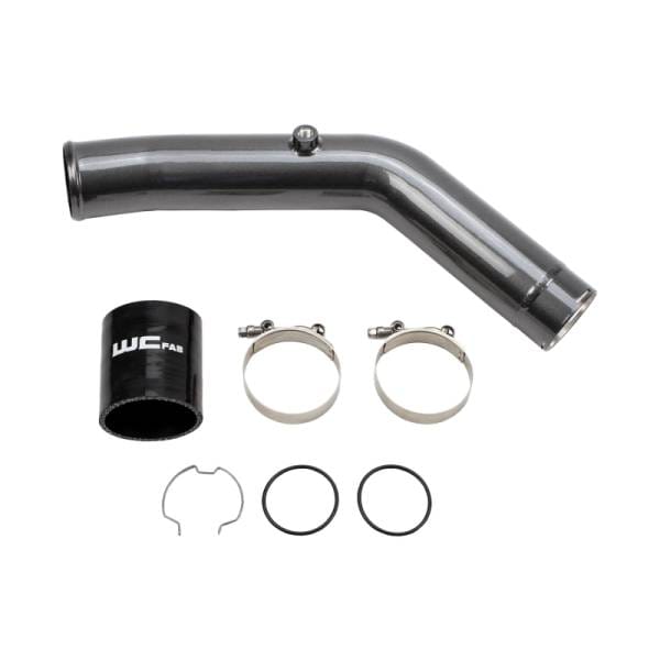 Wehrli 23-24 Ford 6.7L HO Power Stroke 3in Hot Side Intercooler Pipe - Bronze Chrome