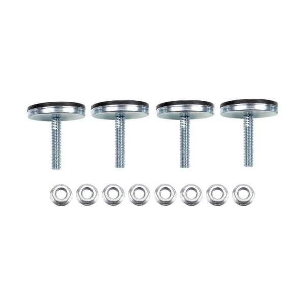 Wehrli Modular Steel Work Bench Leveling Feet Kit, for 4 legs