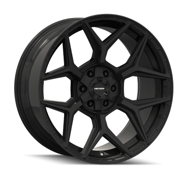 Mayhem Vanquish 8119 20X9.5 / 5x127/5x139.7 / 0mm Offset / 78.1mm Hub - Gloss Black