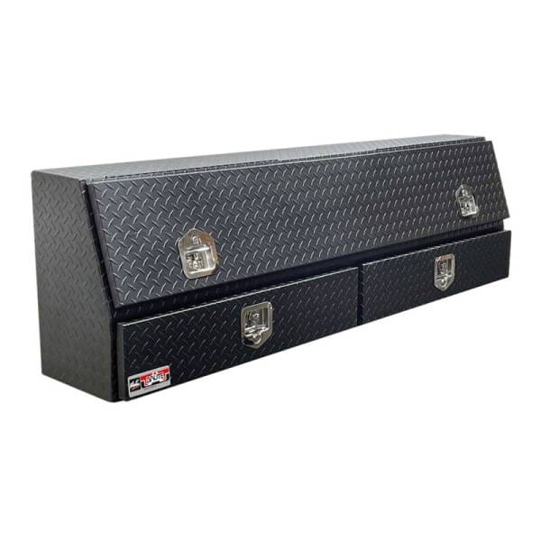 Westin/Brute Contractor TopSider Tool Box 60in w/Drawers & Doors 60 x 13.5 x 21 - Tex. Blk