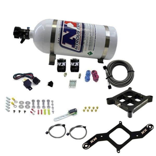 Nitrous Express 4500 Covert Crossbar Plate System Pro Power 100-500HP (10lb Bottle)