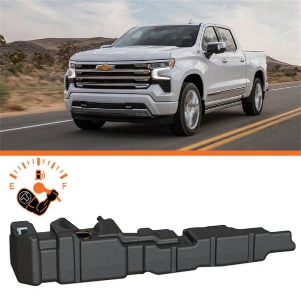 Titan Fuel Tanks 19-24 GM 1500 Duramax Crew Cab Short/Standard Bed 46 Gallon XXL Mid-Ship Fuel Tank