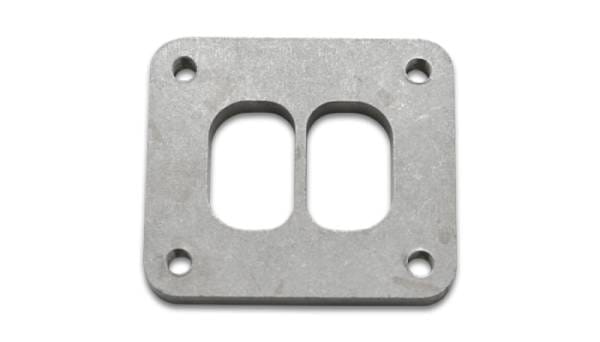 Vibrant Divided Turbo Inlet Flange for Borg Warner S-Series Divided T4 - 304 Stainless Steel