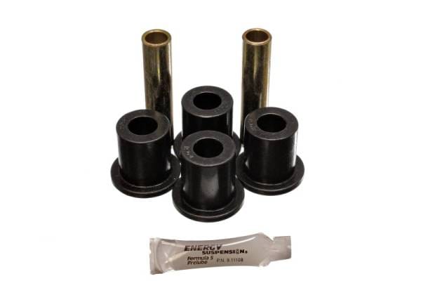 Energy Suspension Rear Spring Frame Shackle Kit - Black
