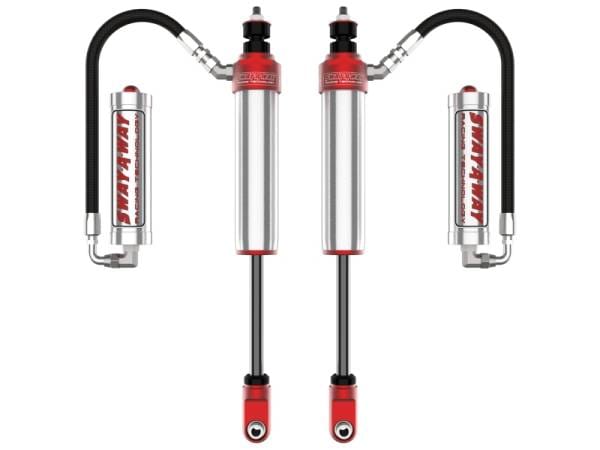 aFe Sway-A-Way 2.5 Front Shock Kit w/Remote Reservoirs for 2-3.5 IN Lifts Ford F-250/F-350 17-24 4WD