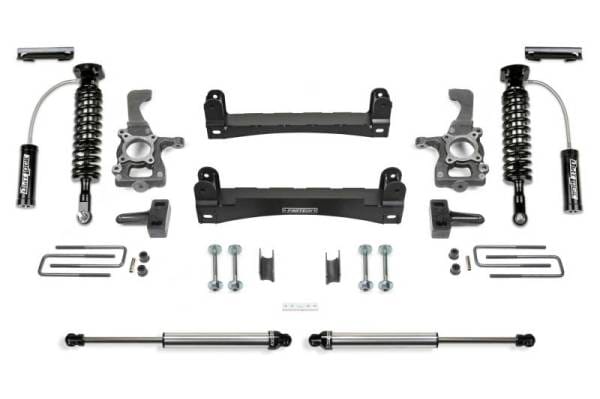 Fabtech 15-20 Ford F150 2WD 4in Perf Sys w/2.5 Resi & 2.25