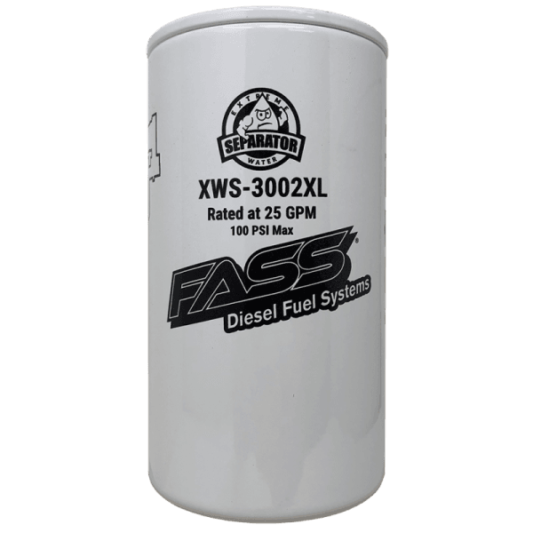 FASS Hydroglass Titanium Signature Series Extended Length Extreme Water Separator XWS-3002XL