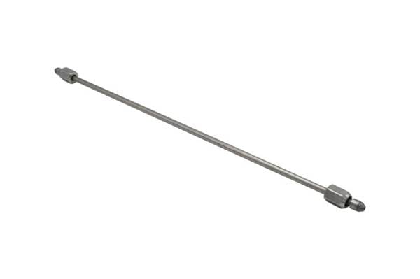 Fleece Performance 21in High Pressure Fuel Line (8mm x 3.5mm Line, M14x1.5 Nuts)