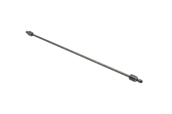 Fleece Performance 23in High Pressure Fuel Line (8mm x 3.5mm Line, M14x1.5 Nuts)