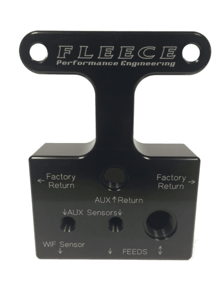 Fleece Performance 07.5-09 Dodge 6.7L Cummins 3rd Gen Fuel Distribution Block