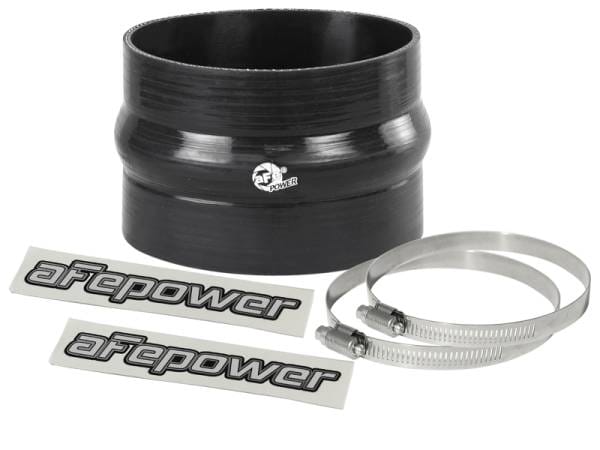aFe Magnum FORCE Intake Coupling Kit (4-1/8 IN ID x 3 IN L) Straight Coupler - Black