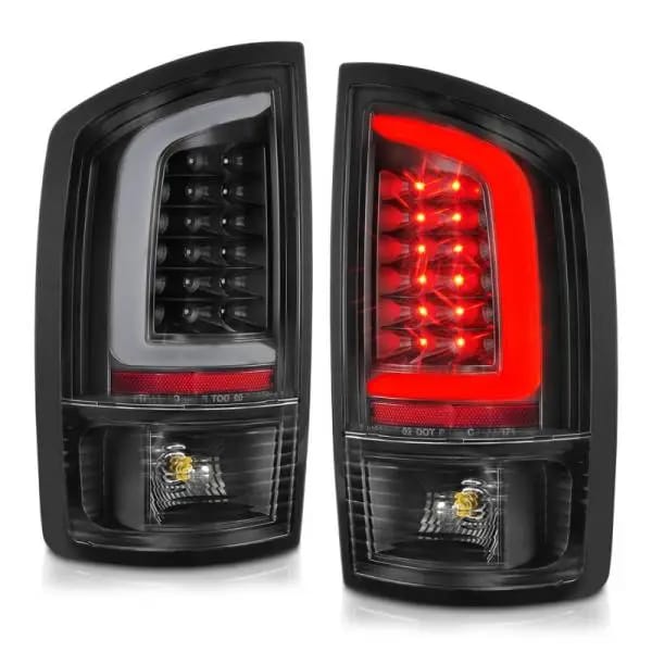 ANZO 2002-2006 Dodge  Ram 1500 LED Tail Lights w/ Light Bar Black Housing Clear Lens thumbnail 3