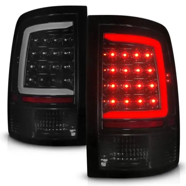 ANZO 09-18 Dodge Ram 1500 Full LED Taillights w/ Sequential Black Housing/Smoke Lens thumbnail 8