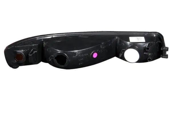 ANZO 1999-2006 GMC Sierra 1500 Euro Parking Lights Black w/ Amber Reflector thumbnail 3
