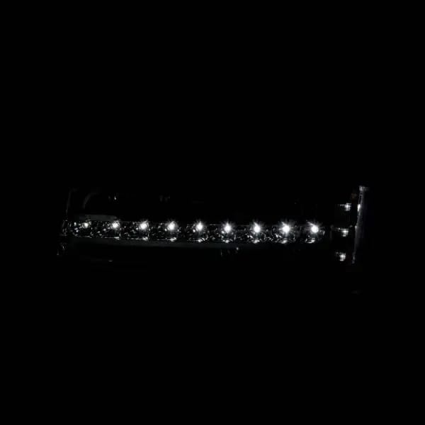 ANZO 2003-2006 Chevrolet Silverado 1500 LED Parking Lights Black w/ Amber Reflector thumbnail 3