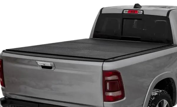 Access 09-18 Ram 1500 / 19+ Ram Classic (w/o Rambox) 5ft 7in LOMAX Trifold Bed Cover - Black Diamond thumbnail 2