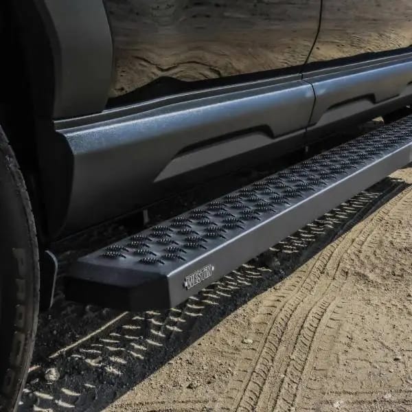Westin Grate Steps Running Boards 68 in - Textured Black thumbnail 6