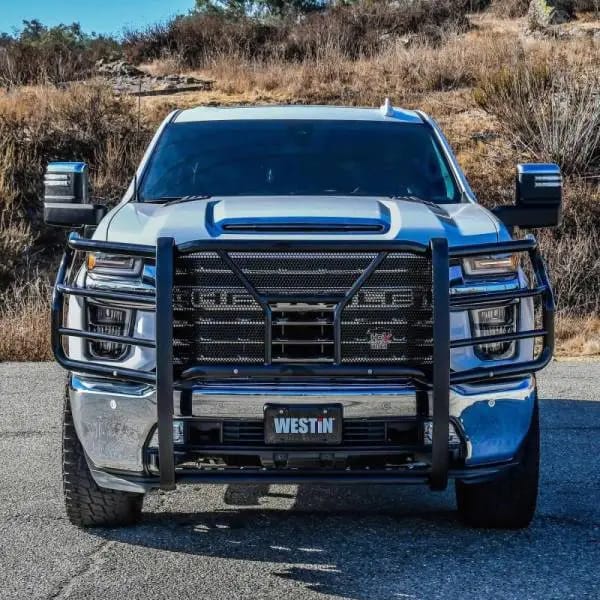 Westin 20-22 Chevrolet Silverado 2500/3500 (w/Front Sensors) HDX Grille Guard - Blk thumbnail 3