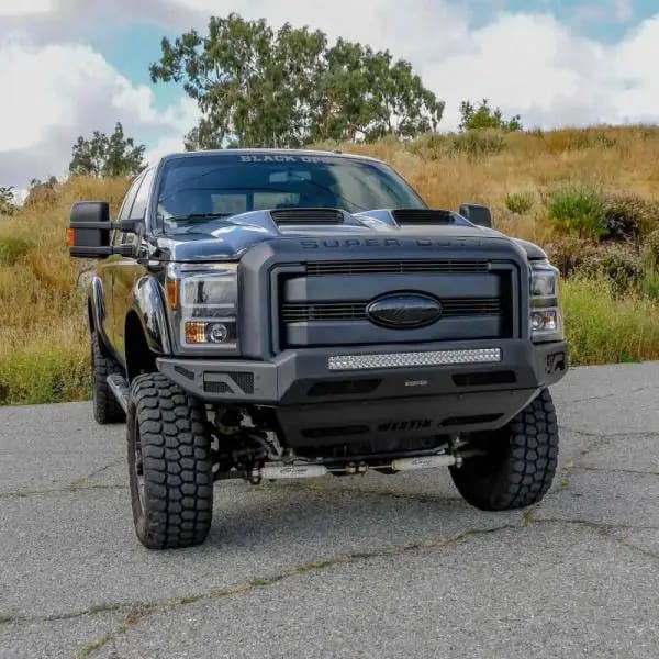 Westin 2011-2016 Ford F-250/350/450/550 Super Duty Pro-Mod Front Bumper - Textured Black thumbnail 5