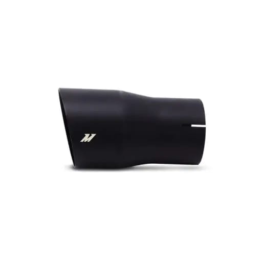 Mishimoto Clamp-On Single Wall Exhaust Tip 5in Outlet - Black