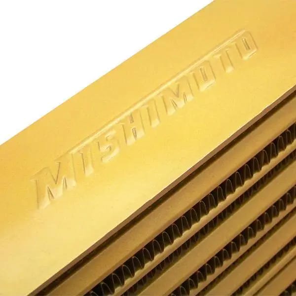 Mishimoto Eat Sleep Race Special Edition Gold M-Line Intercooler thumbnail 3
