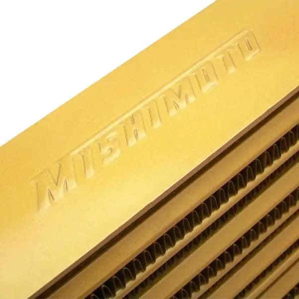 Mishimoto Eat Sleep Race Special Edition Gold M-Line Intercooler thumbnail 8