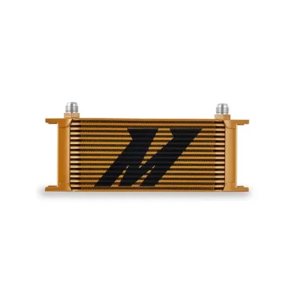 Mishimoto Universal 16-Row Oil Cooler Gold thumbnail 2