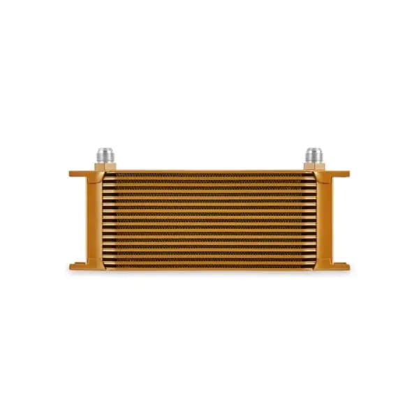 Mishimoto Universal 16-Row Oil Cooler Gold thumbnail 4