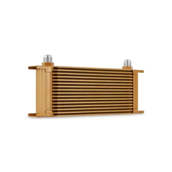 Mishimoto Universal 16-Row Oil Cooler Gold thumbnail 5