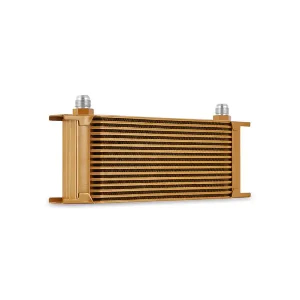 Mishimoto Universal 16-Row Oil Cooler Gold thumbnail 9