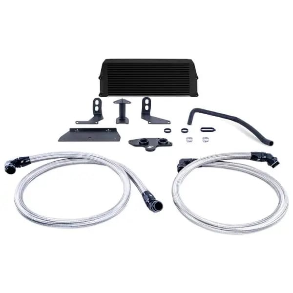 Mishimoto 11-19 Ford 6.7L Powerstroke Performance Oil Cooler Kit - Black thumbnail 2