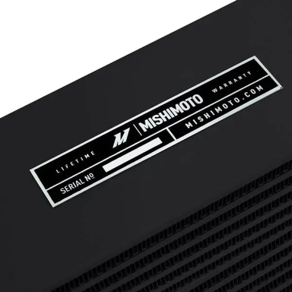 Mishimoto Heavy-Duty Oil Cooler - 17in. Opposite-Side Outlets - Black thumbnail 5
