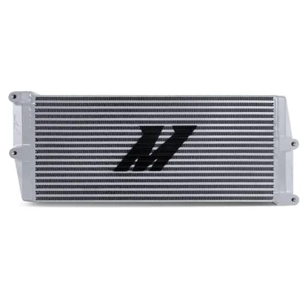 Mishimoto Heavy-Duty Oil Cooler - 17in. Opposite-Side Outlets - Silver thumbnail 4